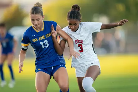 Women’s Soccer vs San Jose State at Peter Johann Soccer Field on September 28, 2023. Rebels lost 0-3.
Cassie Villanueva (3)