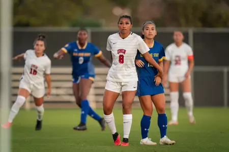 Women’s Soccer vs San Jose State at Peter Johann Soccer Field on September 28, 2023. Rebels lost 0-3.