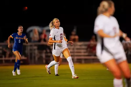 Women’s Soccer vs San Jose State at Peter Johann Soccer Field on September 28, 2023. Rebels lost 0-3.
Michelle Madrid (11)