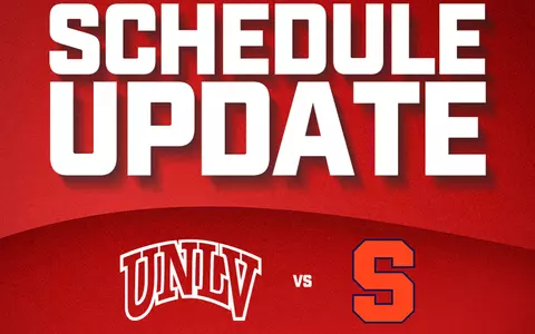 Syracuse Schedule