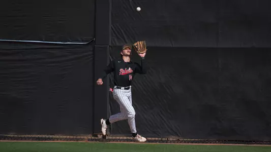 Higgins outfield catch