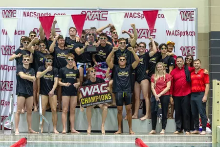 UNLV men's Swim & Dive 2025 WAC Champions