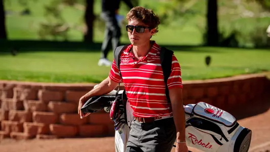 Mason Snyder With Bag
