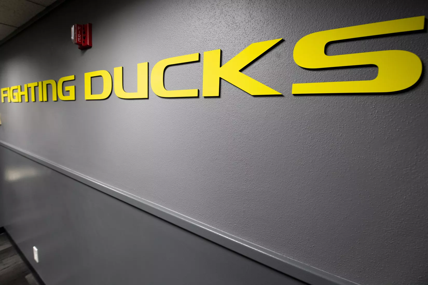 The Oregon Ducks Menâ??s Tennis locker room at Mac Court and the Student Tennis Center in Eugene, Oregon on February 02, 2022 (Isaac Wasserman/ Eric Evans Photography)