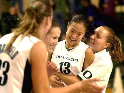 Ducks Celebrate Win