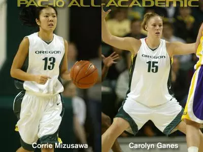 Mizusawa, Ganes Make Pac-10 All-Academic Team