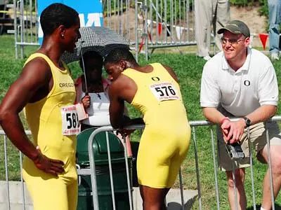 Eric Mitchum, AK Ikwuakor, Dan Steele, 2004 Oregon Track & Field