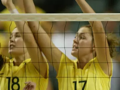 Kelly Russell & Sarah Mason, Oregon Volleyball 2003