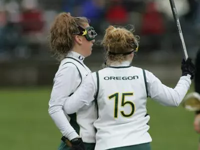 Liz Ottey and Teammate