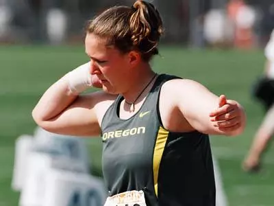 Fuqua Breaks Shot Put Record