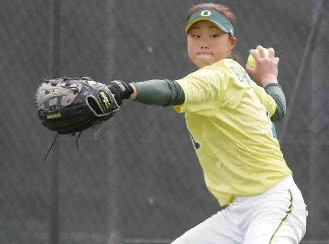 Duck Softball Concludes Pac-10 Season At UCLA, Washington