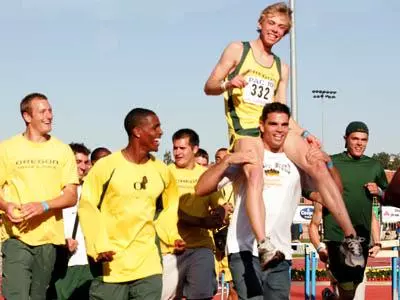 2005 Oregon Men's Pac-10 Track & Field Team Champs