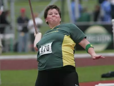 Sarah Malone, Oregon, (1st, Javelin, 186-10)