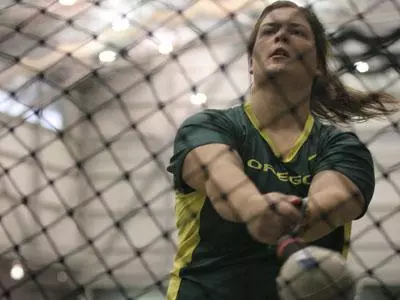 Brittany Hinchcliffe, 2006 Oregon Track & Field.