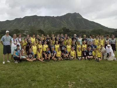 LAX and Johns Hopkins team photo