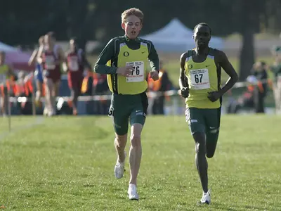 Galen Rupp, Shadrack Kiptoo-Biwott, Oregon Men's Cross Country Team.