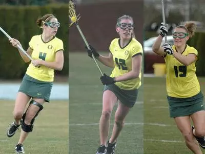 Three Ducks Named to IWLCA Regional Second Team
