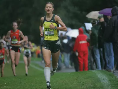 Lindsey Scherf, 2008 Oregon Cross Country