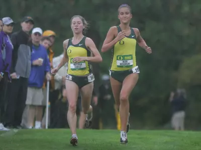 Melissa Grelli, Alexandra Kosinski, 2008 Oregon Cross Country