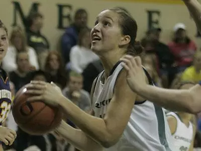 Amanda Johnson 2008-09 Women's Basketball vs. NCU