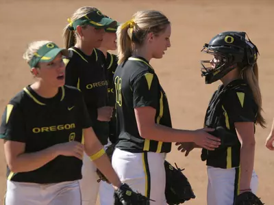 Melissa Rice, Ashley Kivett, 2008 Oregon Softball