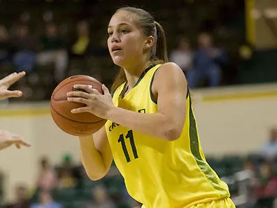 Amanda Johnson, Baylor WBB 2008-09 John Giustina