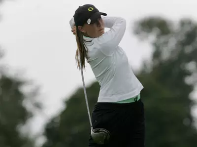 Kate Hildahl, 2009-10 Oregon Women's Golf Photo by Geoff Thurner, Copyright 2009