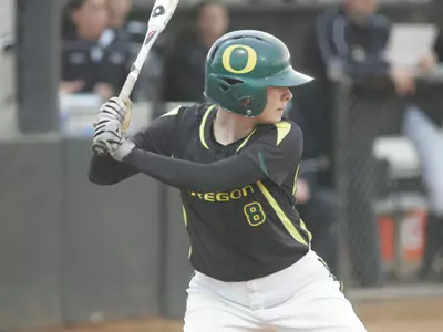 Kelsey Chambers, 2009 Oregon Softball Photo by Geoff Thurner, Copyright 2009