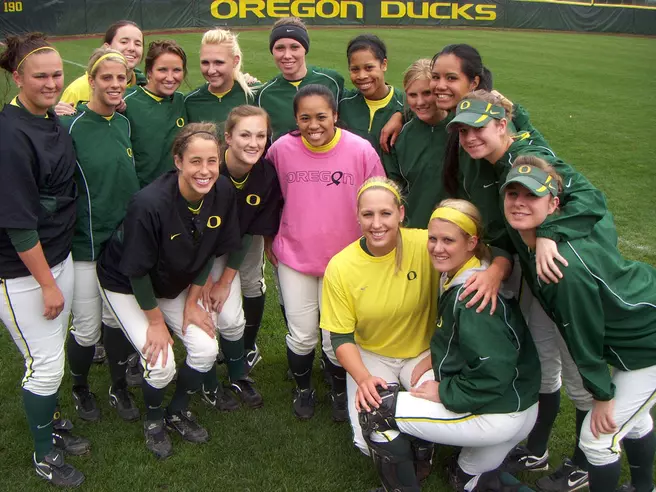 Pink out the Park with Oregon Softball