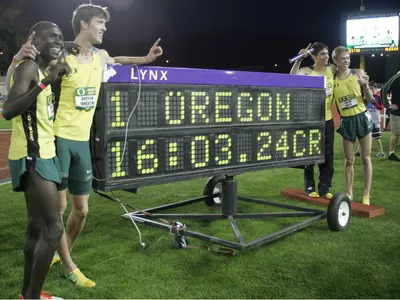 Shadrack Kiptoo-Biwott, Andrew Wheating, Galen Rupp, Matthew Centrowitz