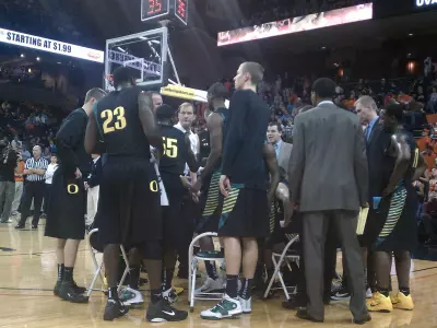 Oregon MBB at Virginia