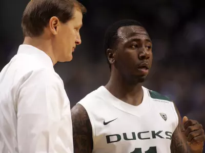 Dana Altman and Malcolm Armstead