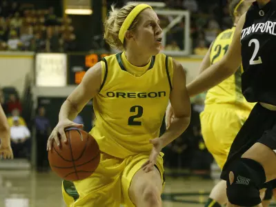 Micaela Cocks vs. Stanford, Jan. 23, 2010 WBB 2009-10