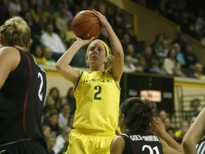Micaela Cocks vs. Stanford, Jan. 23, 2010 WBB 2009-10