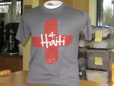 4 Haiti T-Shirts WBB 2009-10 Feb. 6, 2009