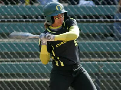 kaylan Howard, 2009 Oregon Softball Photo by Geoff Thurner