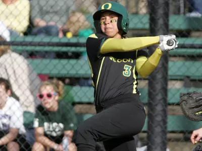 kaylan Howard, 2009 Oregon Softball Photo by Geoff Thurner