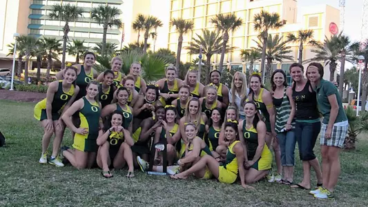 NCA National Championships: Team with Third Place Trophy
