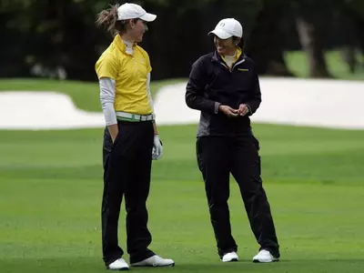 Ria Quiazon & Kendra Little, 2010 Pac-10 Women's Golf Championships