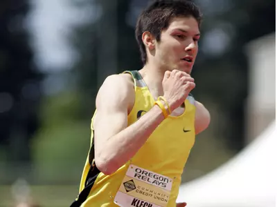 David Klech COPYRIGHT GEOFF THURNER TRACK AND FIELD 2010 OREGON RELAYS 2010