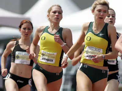 Zoe Buckman, Chloe Steinbeck COPYRIGHT GEOFF THURNER TRACK AND FIELD 2010 OREG