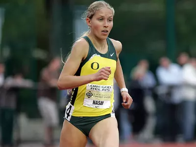 Jordan Hasay COPYRIGHT GEOFF THURNER TRACK AND FIELD 2010 OREGON RELAYS 2010
