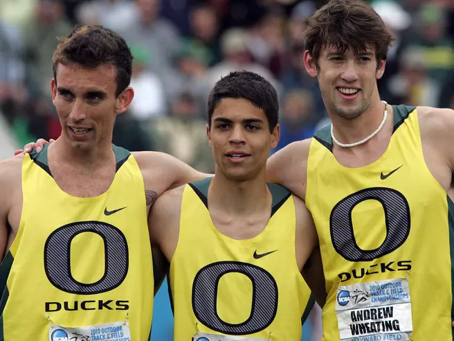 Wheating Named Men's Track Athlete of the Year; Ducks Team of the Year
