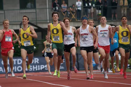 Men's 1500 Finishline, Andrew Wheating, A.J. Costa, Matthew Centrowitz