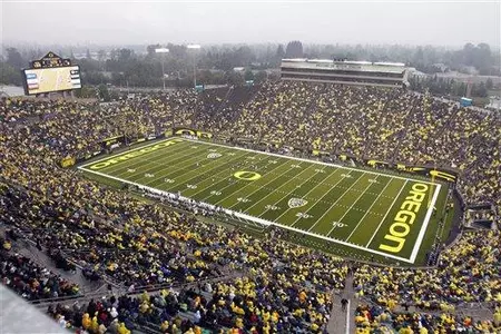 University of Oregon's Autzen Stadium is