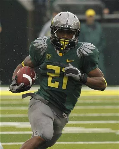 Oregon running back LaMichael James