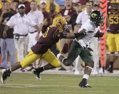 Oregon runningback LaMichael James,