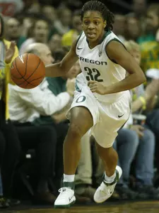 Nia Jackson, WBB 2010-11 Jan. 23, 2011 vs. Oregon State Credit Eric Evans