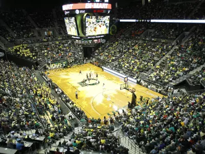 Matthew Knight Arena, WBB 2010-11 Jan. 23, 2011 vs. Oregon State Credit Eric Eva