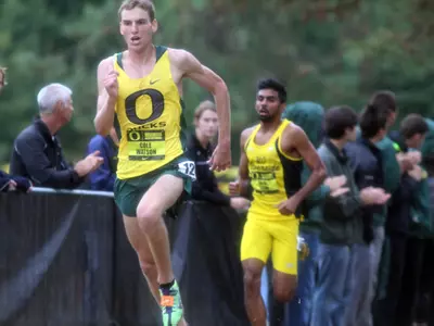Cole Watson, 2011 Oregon Cross Country, Photo by Geoff Thurner, Copyright 2011.